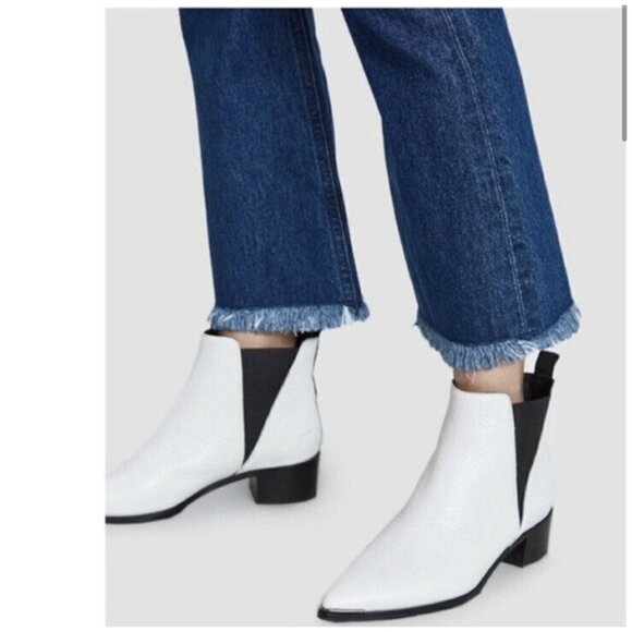 Citizens Of Humanity Premium Vintage Estella Fray High Rise Ankle Flare Size 25 - Picture 2 of 10